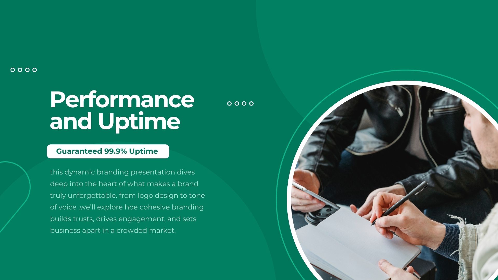 Green Tosca Modern Geometric Web Hosting Service Presentation (1)